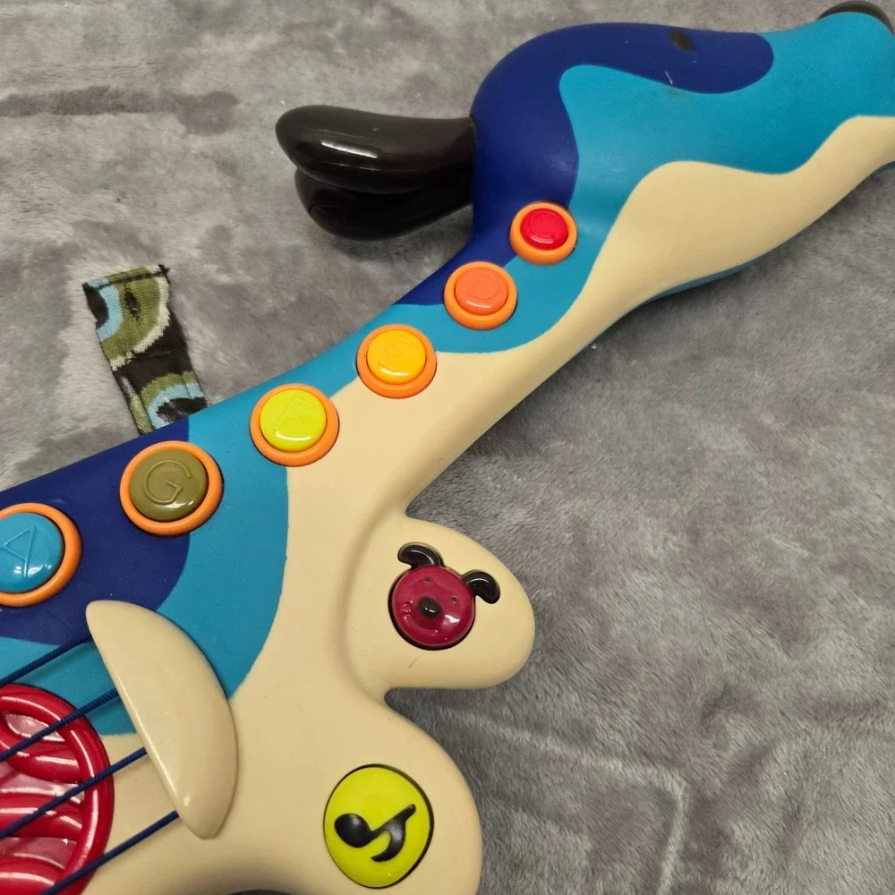 B. Toys includes this dog